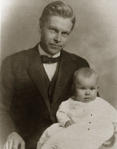 Josepph Johnson with son.