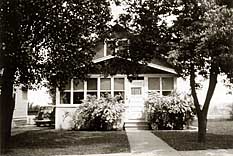 Gjertrud og Ingebrigt Oies hjem i U.S.A. ca. 1940.