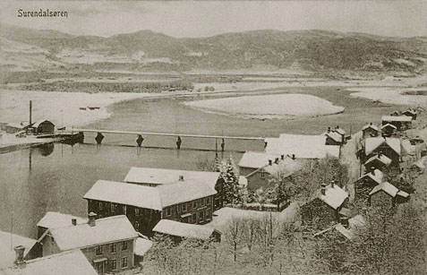 Surnadalsøra ca. 1910.